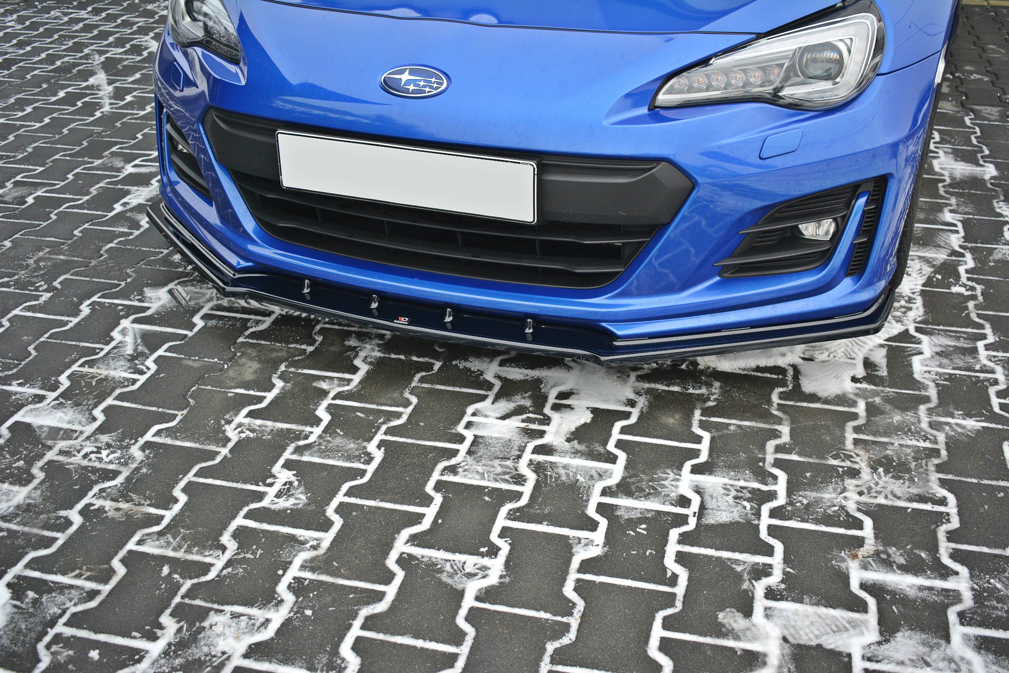 Front splitter v.1 subaru brz mk1 facelift