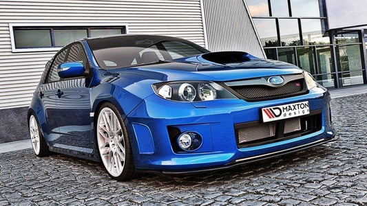 Front splitter v.1 subaru impreza wrx sti  mk3 facelift