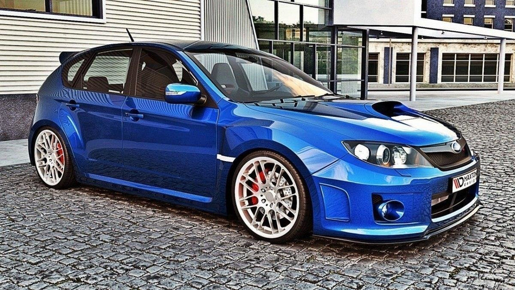 Front splitter v.1 subaru impreza wrx sti  mk3 facelift