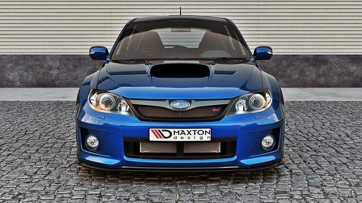 Front splitter v.1 subaru impreza wrx sti  mk3 facelift