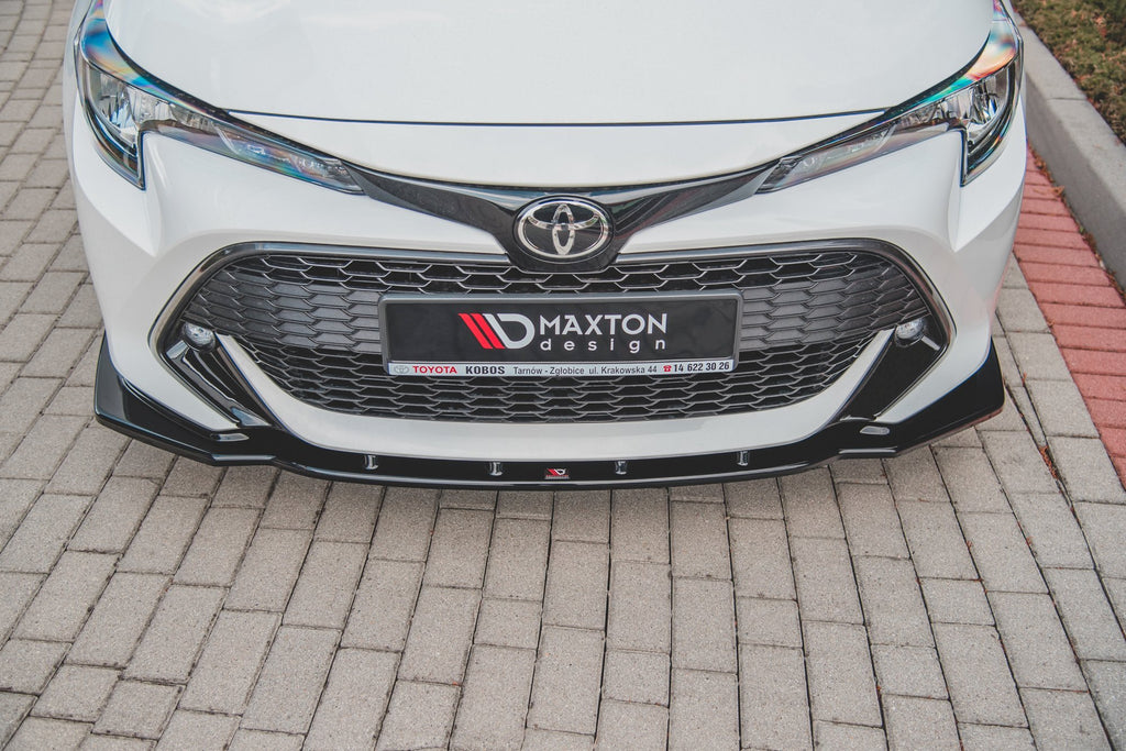 Front splitter v.1 toyota corolla xii touring sports/ hatchback