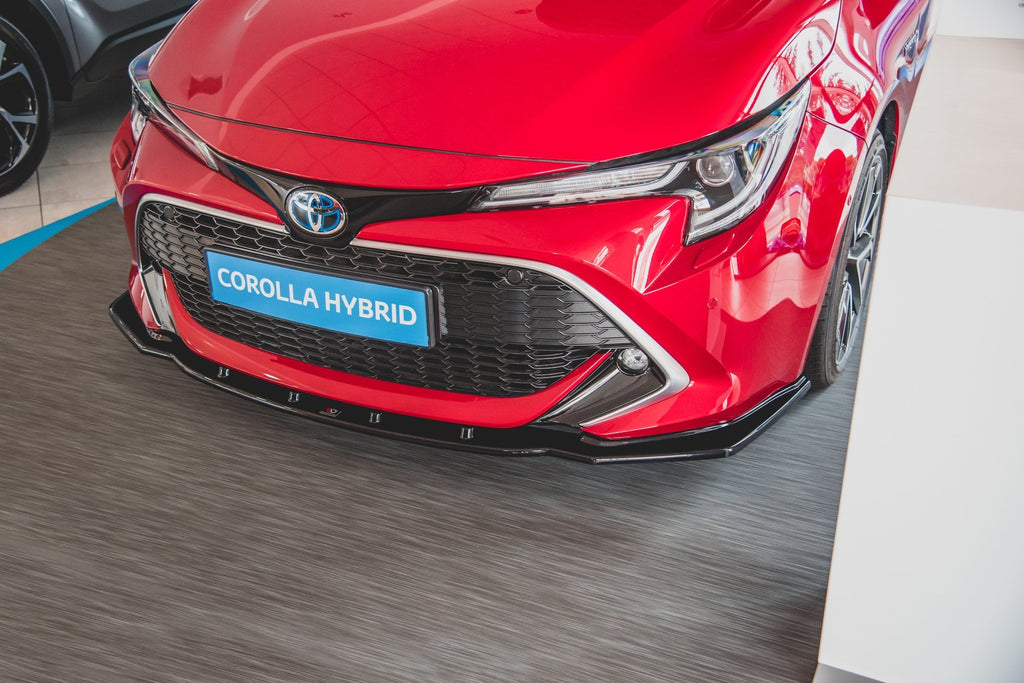 Front splitter v.1 toyota corolla xii touring sports/ hatchback