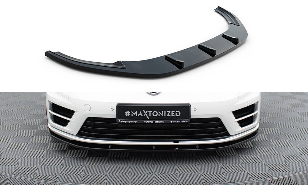 Front splitter v.1 vw golf 7 r / r-line