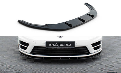 Front splitter v.1 vw golf 7 r / r-line
