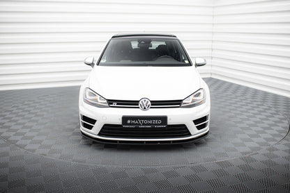 Front splitter v.1 vw golf 7 r / r-line