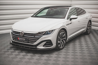 Front splitter v.1 volkswagen arteon r-line facelift