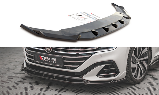 Front splitter v.1 volkswagen arteon r-line facelift