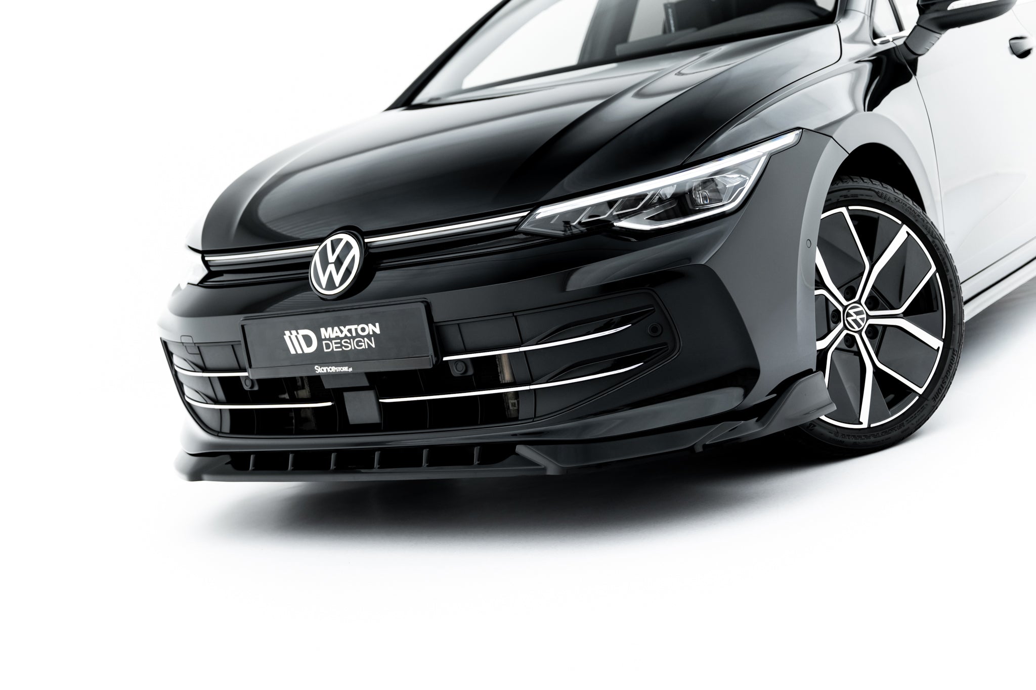 Etuspoileri v.1 Volkswagen Golf Mk8 facelift