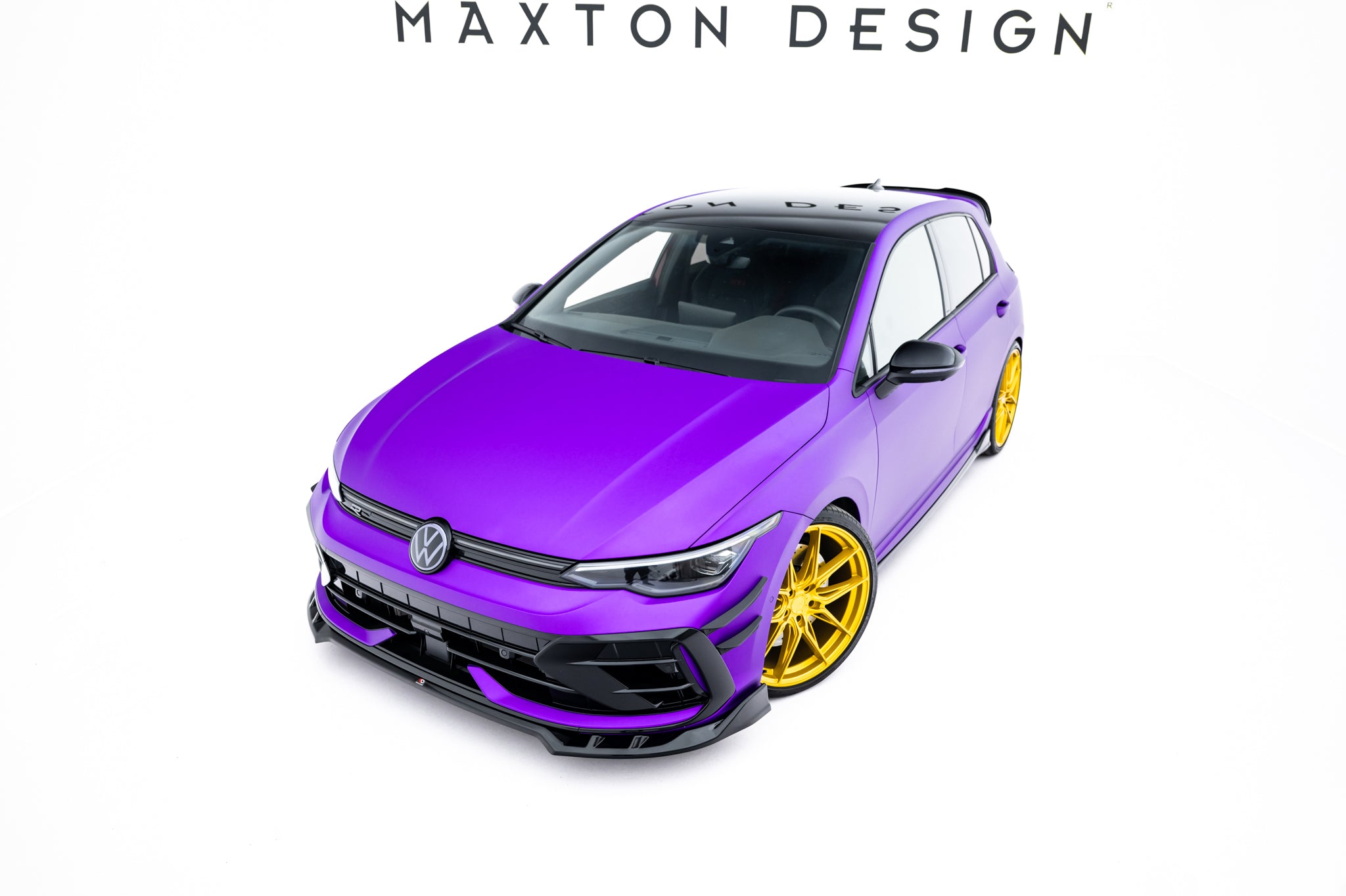 Etuspoileri v.1 Volkswagen Golf R mk8 facelift