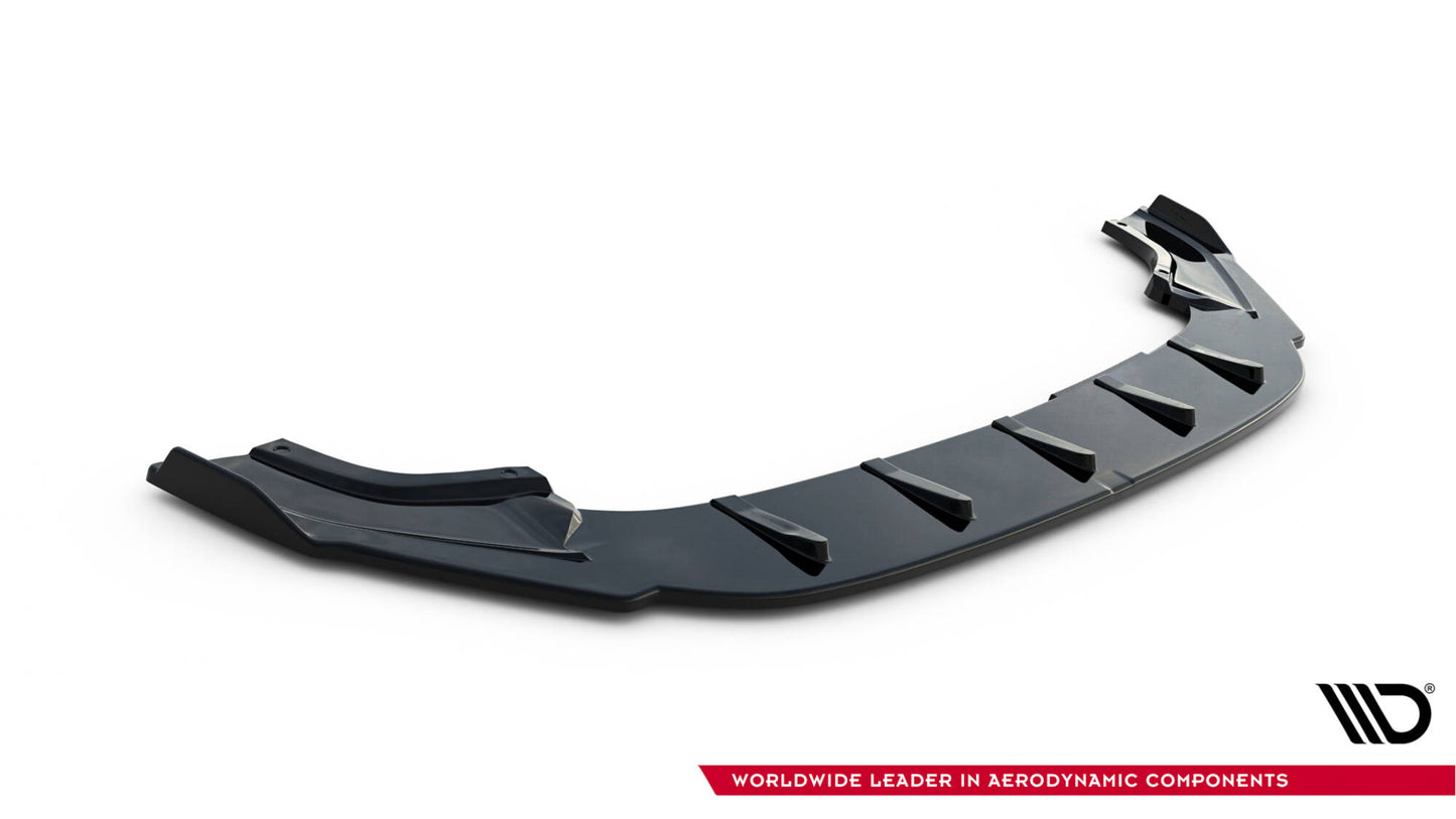 Front splitter v.1 volkswagen golf r / r-line mk7 facelift