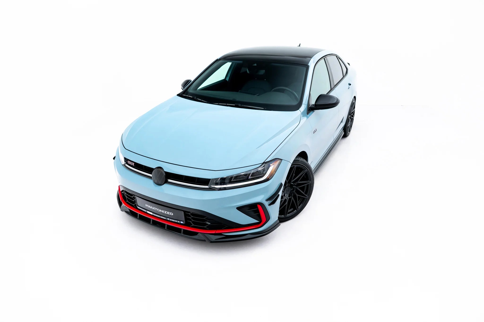 Front splitter v.1 volkswagen jetta gli mk7 facelift 2