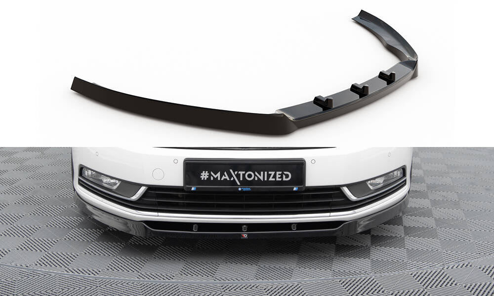 Front splitter v.1 volkswagen passat b7