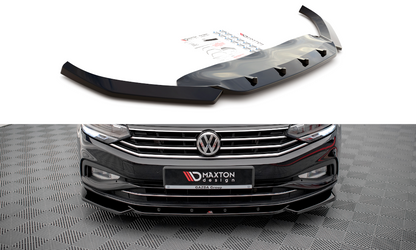 Front splitter v.1 volkswagen passat b8 facelift