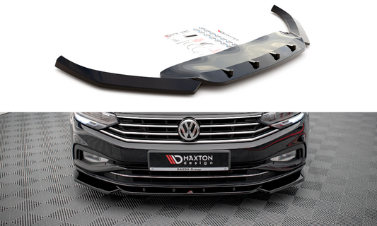 Front splitter v.1 volkswagen passat b8 facelift