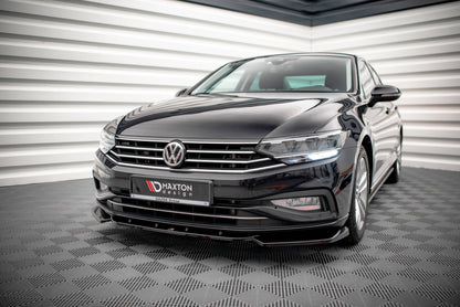 Front splitter v.1 volkswagen passat b8 facelift