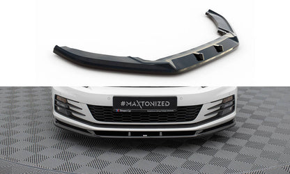 Front splitter v.1 volkswagen scirocco mk3 facelift