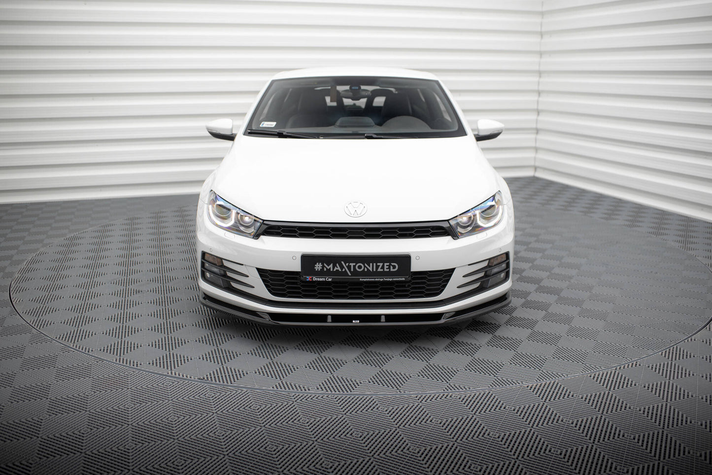 Front splitter v.1 volkswagen scirocco mk3 facelift