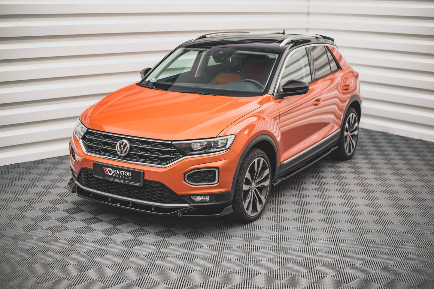 Front splitter v.1 volkswagen t-roc mk1