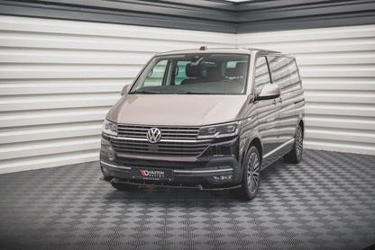 Front splitter v.1 volkswagen t6 facelift