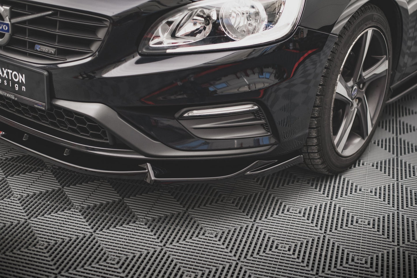 Front splitter v.1 volvo s60 r-design mk2