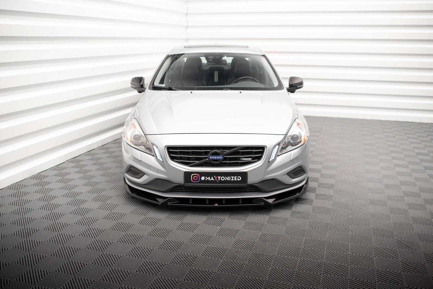 Front splitter v.1 volvo s60 r-design mk2