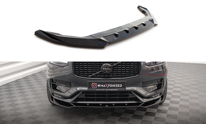 Front splitter v.1 volvo xc90 r-design mk2 facelift
