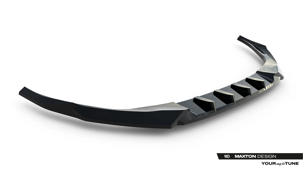 Front splitter v.1 suitable for audi a3 sedan 8y facelift