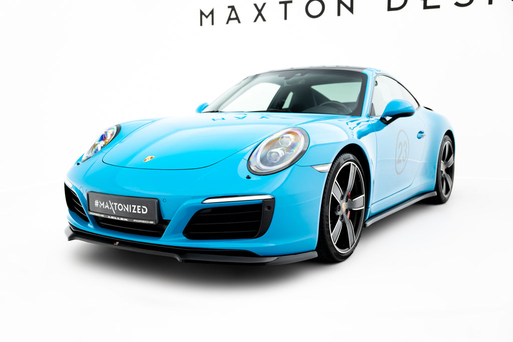 Front splitter v.1 suitable for porsche 911 carrera 991 facelift