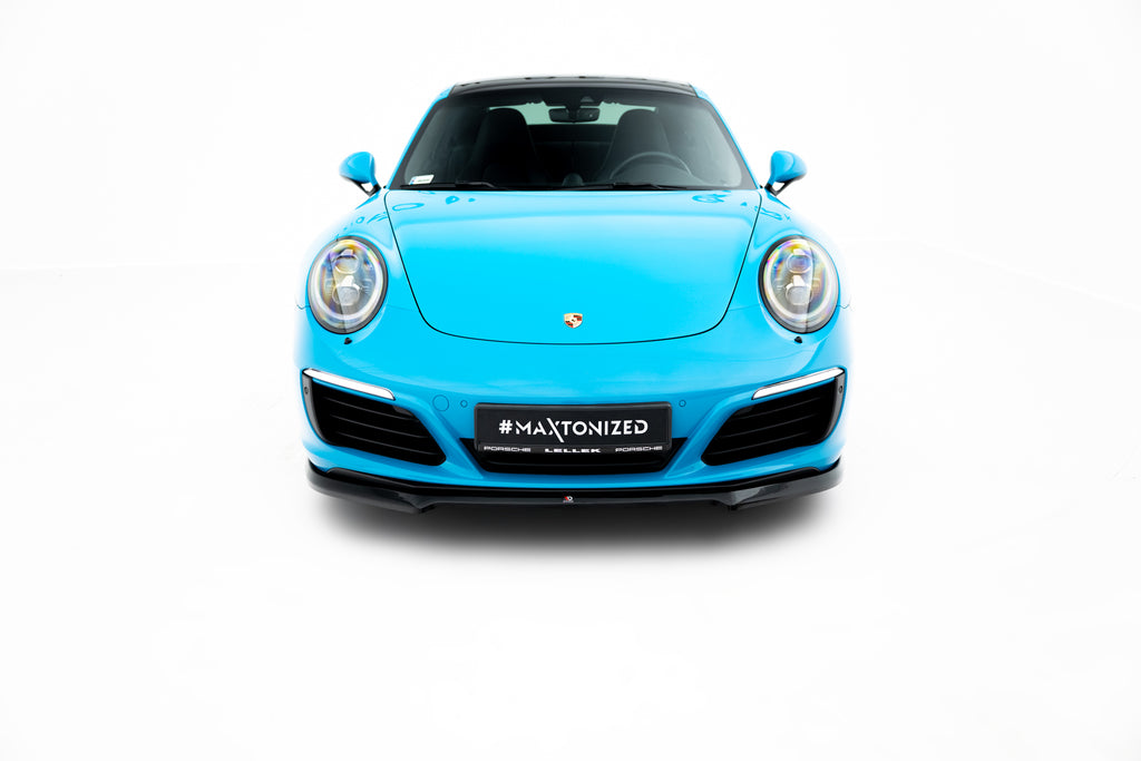 Front splitter v.1 suitable for porsche 911 carrera 991 facelift