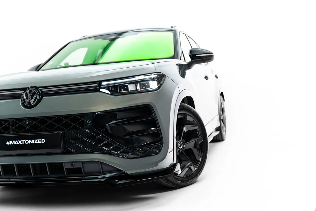 Front splitter v.1 suitable for volkswagen tayron r-line mk1