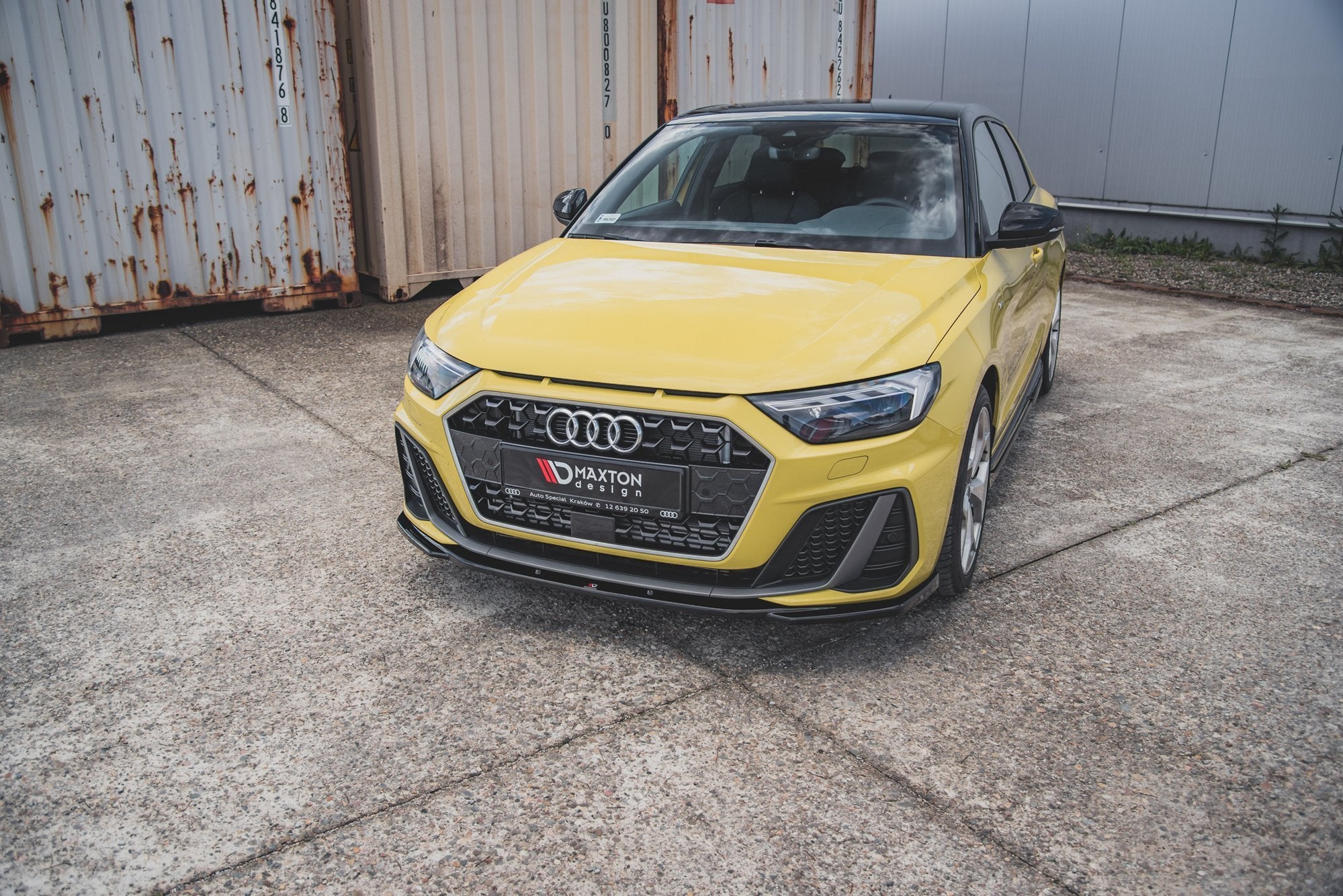 Front splitter v.2 audi a1 s-line gb