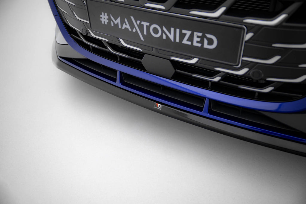 Front splitter v.2 audi a3 s-line sedan / s3 sedan 8y facelift