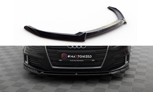 Front splitter v.2 audi a3 sportback 8v facelift