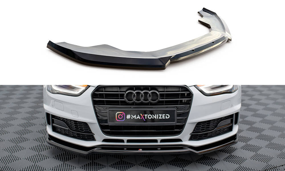 Front splitter v.2 audi a4 competition b8 facelift