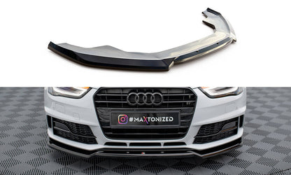 Front splitter v.2 audi a4 competition b8 facelift
