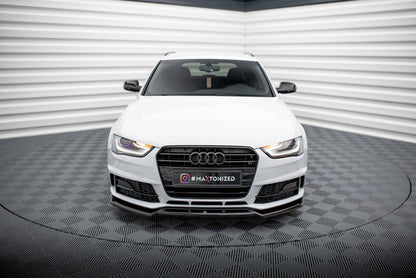 Front splitter v.2 audi a4 competition b8 facelift