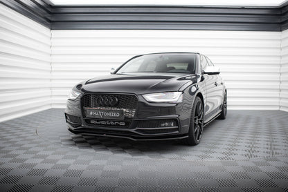 Front splitter v.2 audi a4 s-line / s4 b8 facelift