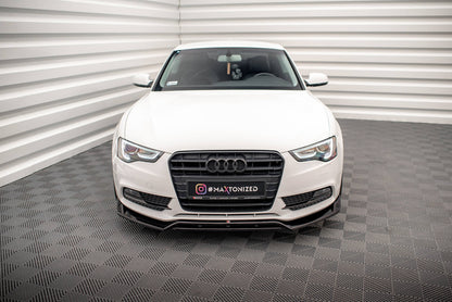 Front splitter v.2 audi a5 coupe / sportback 8t facelift