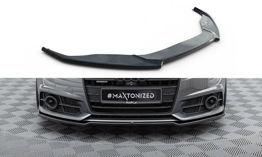 Front splitter v.2 audi a6 / a6 c7 s-line/ s6 c7 facelift