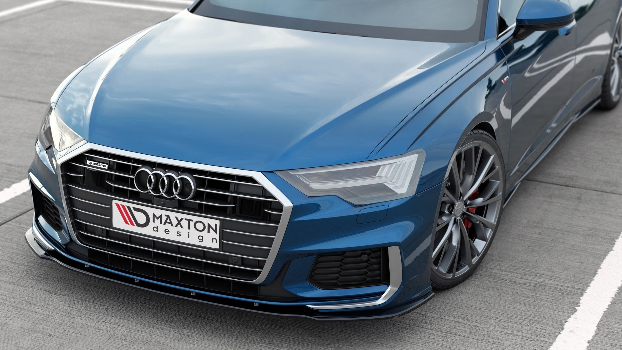 Front Splits v.2 Audi A6 S-Line / S6 C8 / C8 FACACRIFT