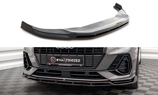 Front splitter v.2 audi q3 s-line f3