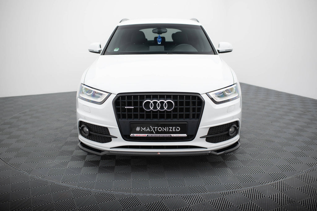 Front splitter v.2 audi q3 s-line 8u