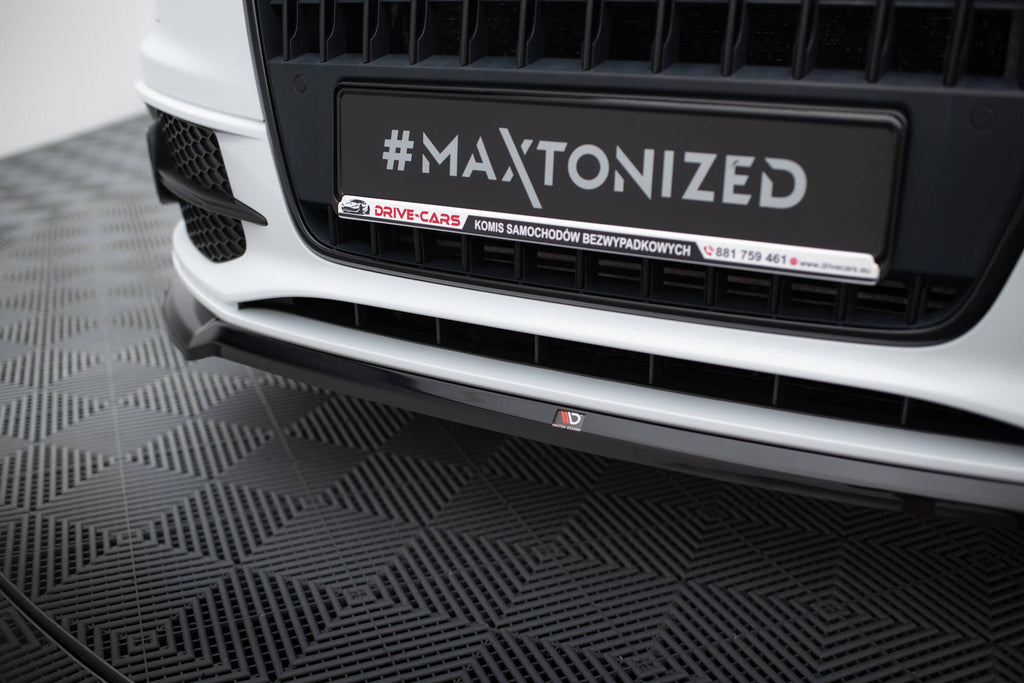 Front splitter v.2 audi q3 s-line 8u