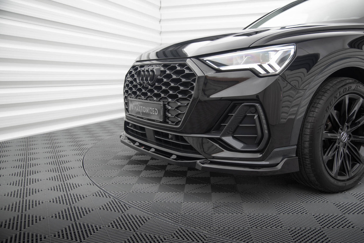 Front splitter v.2 audi q3 sportback f3