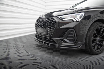 Front splitter v.2 audi q3 sportback f3