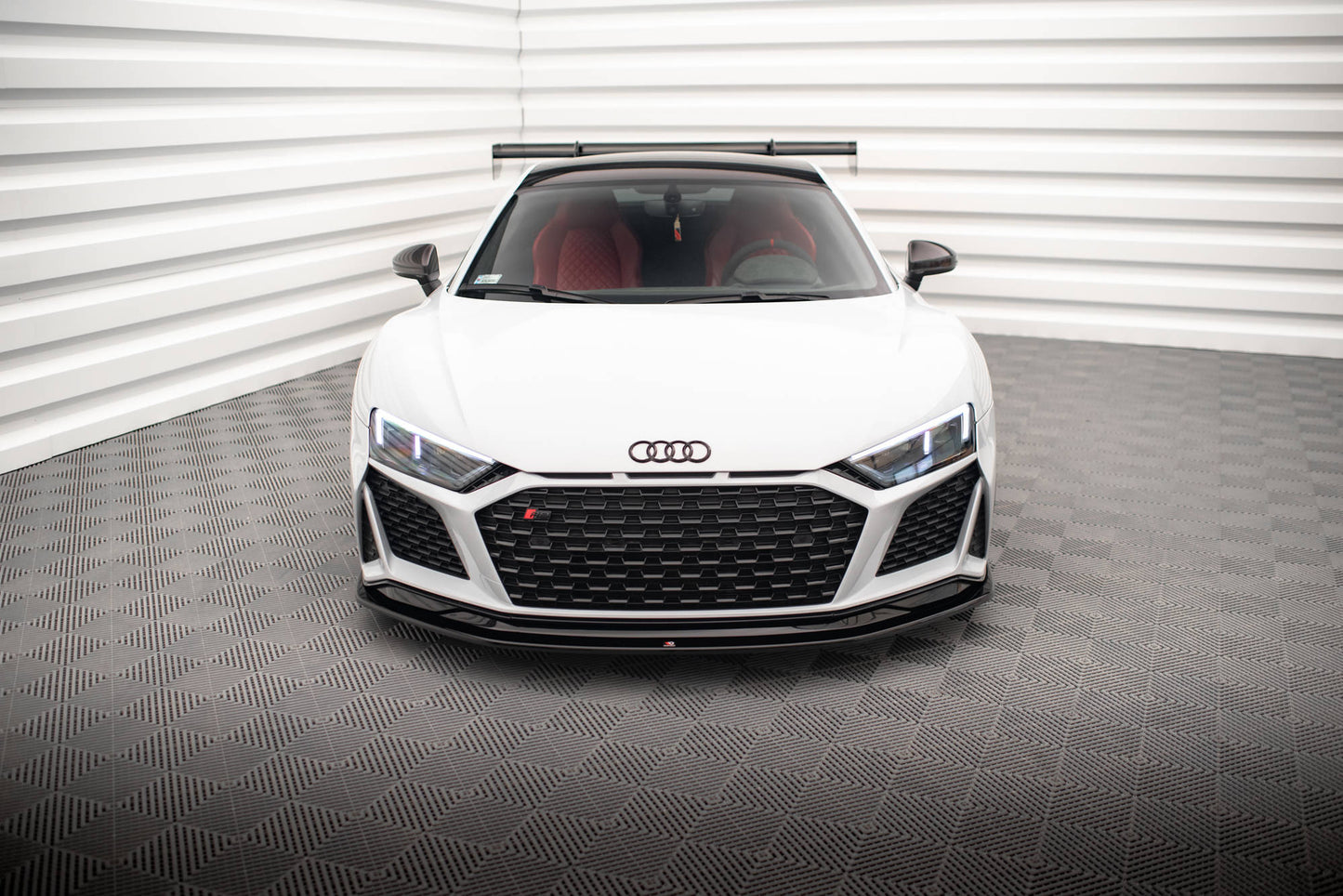 Front splitter v.2 audi r8 mk2 facelift