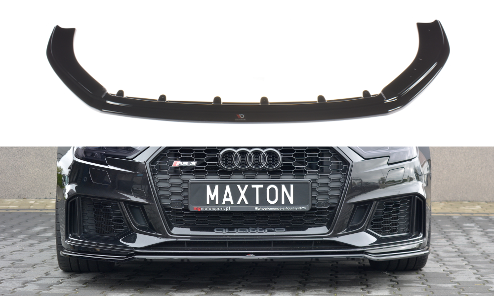 Front splitter v.2 audi rs3 8v fl sportback