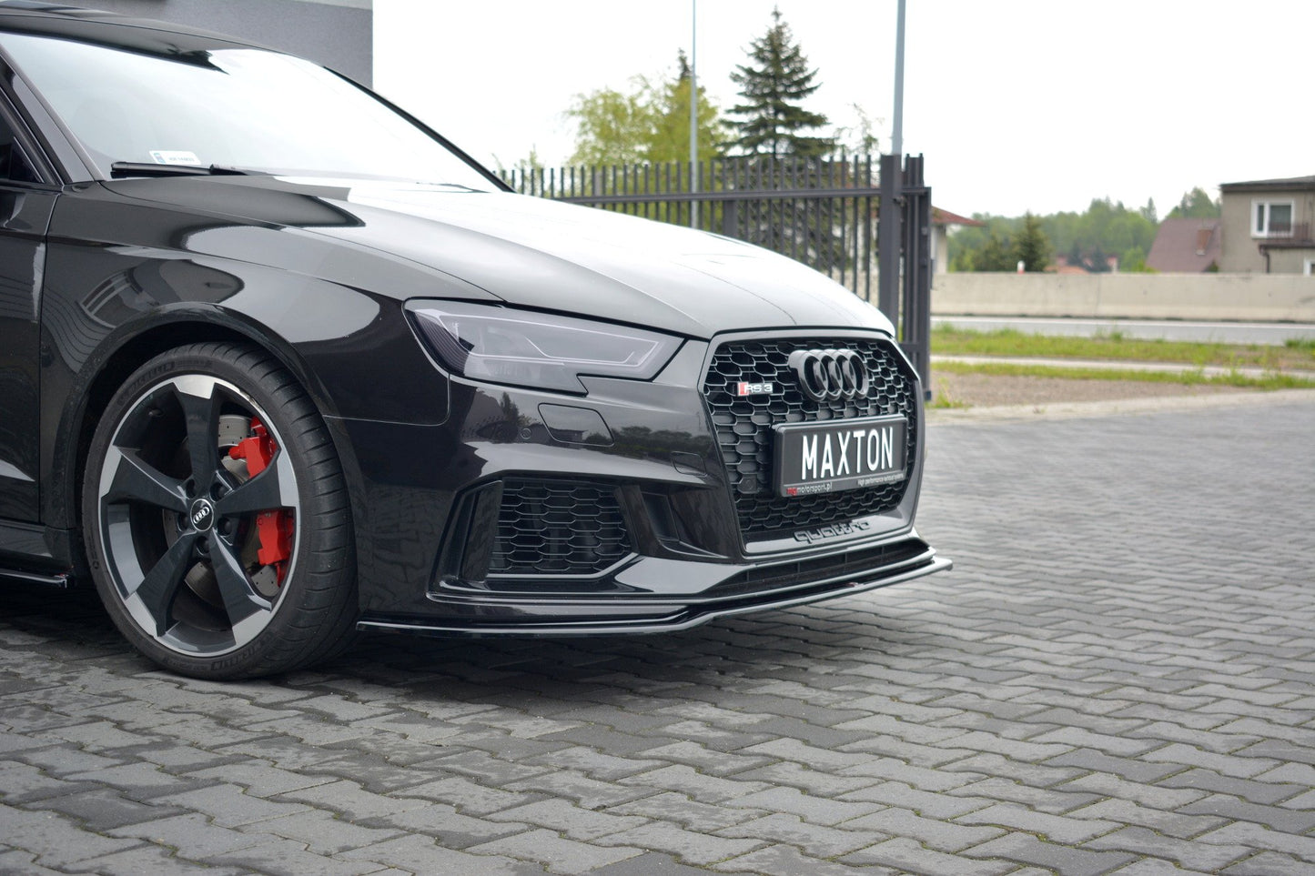 Front splitter v.2 audi rs3 8v fl sportback
