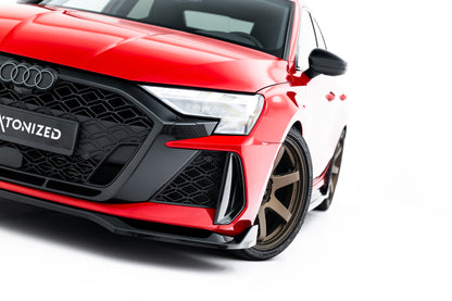 Frontsplitter v.2 Audi RS3 sedan 8y facelift