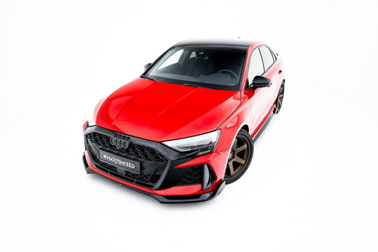 Front splitter v.2 audi rs3 sedan 8y facelift
